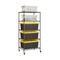 Seville Classics UltraDurable 5-Tier NSF-Certified Steel Tote Shelving